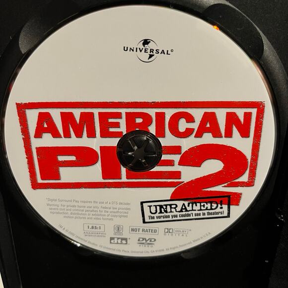 American Pie 2 DVD Unrated Collector’s Edition (2001) Widescreen Comedy - Picture 5 of 6